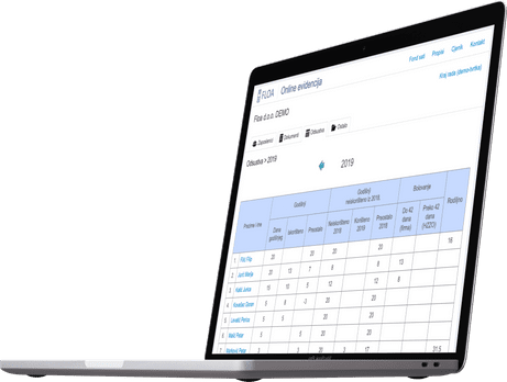 evidencija radnog vremena